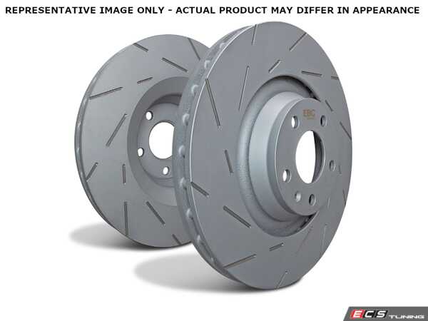 EBC USR Series Front Rotor Set USR741 - View #2