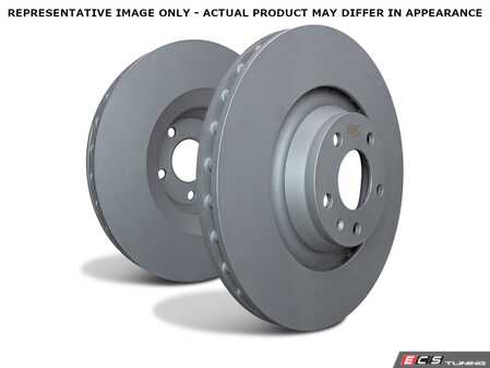 ES#3068393 - S1KF1774 - Front Ultimax Brake Service Kit - Includes RK OE style rotors and Ulitamax brake pads - EBC - Mercedes Benz
