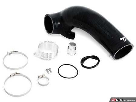 ES#4908028 - UH058-INA - Unitronic High Flow Turbo Inlet Kit - Direct-bolt-on turbo inlet and oversized 3" silicone intake hose, this kit delivers 31% more airflow than stock. - Unitronic - Audi Volkswagen