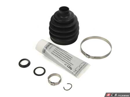 ES#4414008 - 6r0498203KT1 -  Outer CV Joint Refresh Boot Kit - Priced Each - Everything you need to repair a torn boot - Genuine Volkswagen Audi - Audi Volkswagen