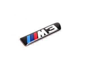 ES#78335 - 51138042228 - E9x M3 Fender Grille Emblem - Right - Located on the fender grille - Genuine BMW - BMW