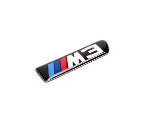 E9x M3 Fender Grille Emblem - Right