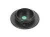ES#4323875 - 9P1601349EOK1 - Porsche 991 "GT3" Wheel Center Cap - Priced Each - Matte Black - Center Lock Wheel Center Cap - Genuine Porsche - Porsche