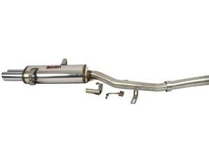 ES#3033425 - 043506 - Supersprint Race Muffler - Dual 76mm Round Tips - 100% handcrafted in Italy. Stainless steel construction. Legendary sound! - Supersprint - BMW