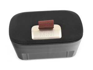 ES#4813185 - 51165A54984 - Stowage Box/Storage Box - Vescin-/strick Combination JCW black - Located in the center console. Requires mount 51165A54986 - Genuine MINI - MINI