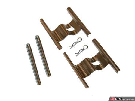 ES#4908138 - 95535296000 - Rear Brake Pad Hardware Kit - Left and right side fitment - Hamburg Tech - Porsche