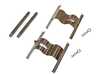 ES#4908138 - 95535296000 - Rear Brake Pad Hardware Kit - Left and right side fitment - Hamburg Tech - Porsche