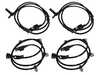 ES#4908159 - 4479057002KT1 - ABS Wheel Speed Sensor Kit - Set Of 4 - Includes 4 ABS sensors to replace all 4 four corners - Hamburg Tech - Mercedes Benz