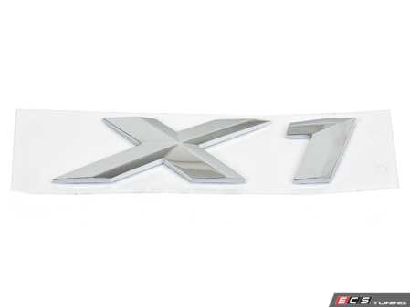 ES#2994380 - 51147406550 - Emblem - "X1" for Hatch - Genuine BMW - BMW