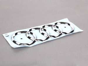 ES#453440 - 8K98537422ZZ - Audi Rings Badge - New stick-on hatch logo - Genuine Volkswagen Audi - Audi