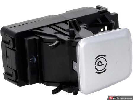 ES#4908258 - 2059051516 - Electronic Parking Brake Switch - With Chrome Button - Vemo - Mercedes Benz