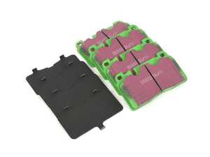 ES#3063625 - DP22168 - Front GreenStuff Performance Brake Pad Set - Mildly upgraded pad, great for an afternoon of sporty driving. - EBC - Audi