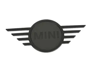 Front Hood Emblem - Black 