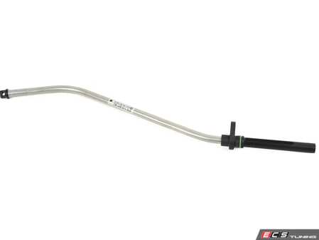 ES#2563467 - 079115607BC - Dipstick Tube Assembly  - Includes dipstick tube, oil tube plug/pin, and necessary o-ring - Genuine Volkswagen Audi - Audi