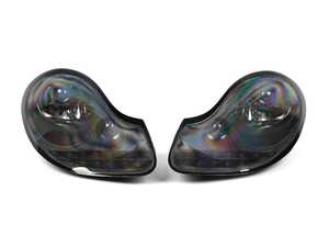 ES#4852303 - LHP-BOX97JM-TM - 1997-2004 Porsche Boxster 986/911 996 LED Light Strip Projector Headlights w/ LED Turn Signal Lights (Black Housing/Clear Lens) - Plug & Play Lighting Solution - US Spec Set - Add new life to the front of your Porsche! - Spec-D Tuning - Porsche