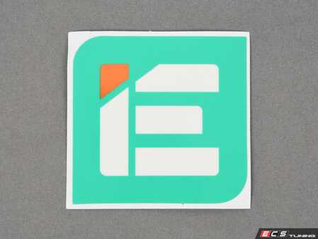 ES#4882990 - IEGRUU15 - IE Logo 3"X3" Sticker - Long-lasting vinyl sticker on your car, toolbox, engine bay, water bottle, or laptop! - Integrated Engineering - Audi Volkswagen Porsche