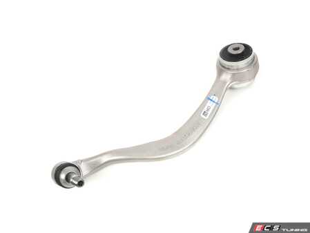 ES#4812628 - 31108866774 - Tension Strut Control Arm - Front Right - Also known as a thrust arm, this lower front foward control arm has a fluid filled bushing that is known to crack or split - Genuine BMW - BMW