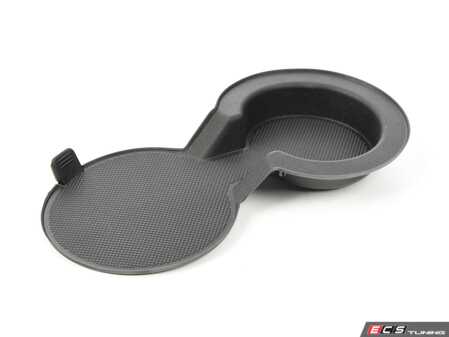 ES#460623 - 8R0862435A4PK - Console Mat - Black - Genuine Volkswagen Audi - Audi