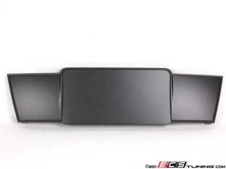 ES#391109 - 4F0807287B1QP - Front Plate Bracket - Grey - Lacking a front plate bracket? Get a new one today - Genuine Volkswagen Audi - Audi
