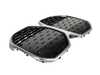 ES#4457718 - 51139850173 - FRONT ORNAMENTAL GRILLE GRAY - Genuine BMW - BMW