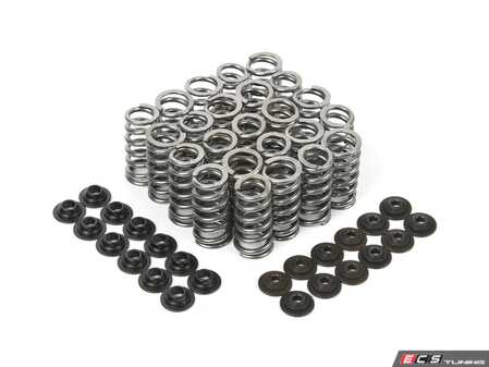 ES#4716120 - SPRKFE20N54BE2 - Conical Spring Kit - Set Of 24 - High performance valve spring kit including retainers. 84lb@ 37mm, 157lb @ 10mm - Supertech - BMW