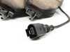 ES#4900088 - EUR1633A - Front Euro Ceramic Brake Pad Set (EUR1633A) - includes brake wear sensors - Akebono - Audi Volkswagen