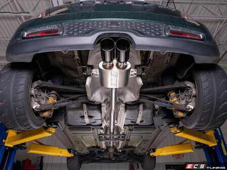ES#4858693 - 054043LA - R5X Performance Cat-Back Exhaust  - Lightweight and well-balanced, this exhaust delivers a deep, low-frequency tone for daily driving, while unleashing exciting pops and burbles under spirited throttle. - ECS - MINI