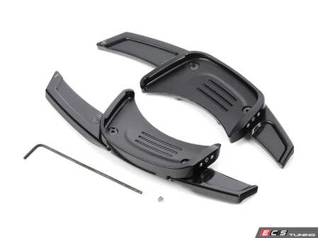 ES#4305252 - PGT003B - Billet Paddle Shifter Pro Extensions - Black - High Performance Billet 6061 T6 Aluminum paddle extensions - LEYO - Volkswagen