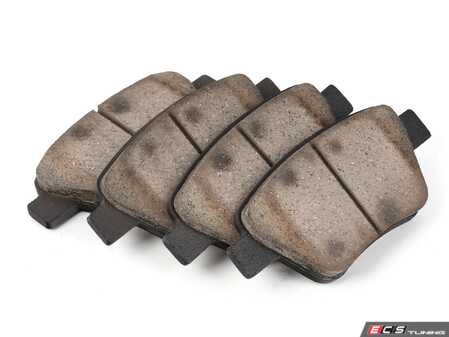 ES#3988492 - 16-1456 - Z16 Rear Brake Pad Set - Low-dust and noise-free premium ceramic brake pads - Power Stop - Volkswagen