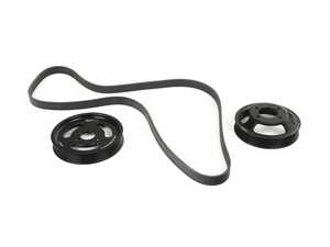 ES#4780287 - VACUPPSS542ULG - VAC Motorsports S54 Underdrive Power Pulley Set - 2 Pulley Steet Set - Optimize the performance of your S54 by saving weight and power - VAC Motorsports - BMW