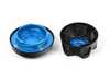 ES#4883006 - 622-0290-BLU - Blue Billet Engine Fluid Cap Set - B58 / S58  - Functional and stunningly  stylish way to add a nice touch to any engine bay! - Precision Raceworks - BMW