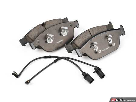 ES#4852370 - DD23-1546 - Front ECS DD23 "Daily Driver" Ceramic Brake Pad Set - This enthusiast-developed pad offers confident stopping power, very low dust, quiet braking, and a positive initial bite. The perfect choice for your daily-driven Euro! - ECS - Audi