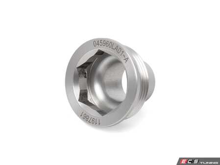 ES#4899976 - 045960LA01-01 - Billet Aluminum 1.8T Fuel Injector Cup - Priced Each - Upgrade to heavy-duty billet aluminum construction for maximum durability! - ECS - Audi Volkswagen