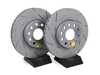 ES#522671 - USR1201 - Front USR Series Sport Slotted Rotors - Pair (288x25) - Upgrade to a Turbo slotted rotor for improved braking - EBC - Audi Volkswagen