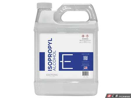 ES#4920009 - ES0.IPA.128 - Esoteric Isopropyl Alcohol 99% - 1 Gallon - A tried and true cleaner paired with a bottle and sprayer that doesn't suck - ESOTERIC Car Care - Audi BMW Volkswagen Mercedes Benz MINI Porsche