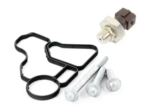 N52 Oil Filter Housing Gasket Kit - Includes Oil Pressure Sensor