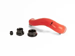 1.5T Silicone Turbo Outlet Hose Kit - Red