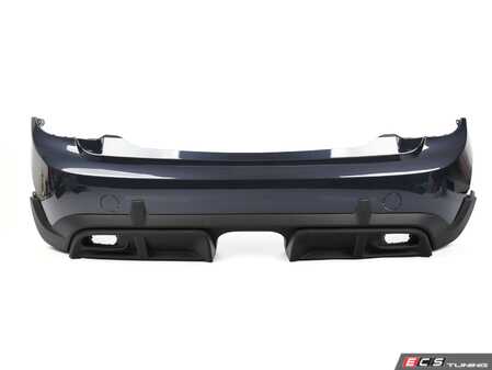 ES#4139040 - 51125A198A8 - Bumper Rear Trim Panel JCW GP3 - Located on the rear bumper of the factory GP3 - Genuine MINI - MINI