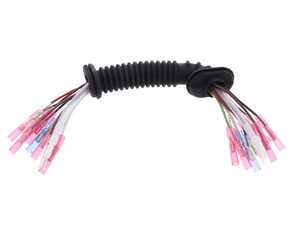 ES#2902955 - 1J6971147H - Hatch Wiring Harness Repair Kit - Left - Responsible for electrical transmission through hatch area - Vemo - Volkswagen