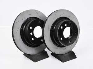 ES#4919953 - USR7196 - Rear Ultimax Sport Rotor Kit - Pair (294x19) *Scratch And Dent* - Upgrade to a slotted rotor for improved braking - Scratch & Dent - BMW