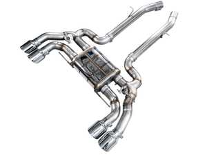 ES#5376192 - AWEF97SP - AWE Valved SwitchPath Exhaust - Chrome Silver Or Diamond Black Tips - Upgrade your X3 M's exhaust for a sportier, more agressive tone - Available in an Axleback or Cat-Back configuration with two different tips to choose from! - AWE - BMW