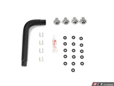 ES#4920295 - 045960LA03KT - 1.8T Billet Aluminum Fuel Injector Cup Replacement Kit - Upgrade to heavy-duty billet aluminum construction for maximum durability! - ECS - Audi Volkswagen
