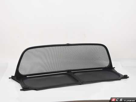ES#4919950 - 54347164868 - Wind Deflector - Black *Scratch And Dent* - Control the wind that circulated while having the top down - Scratch & Dent - MINI
