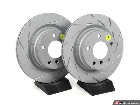 ES#522689 - USR1358 - Ultimax USR Sport Rear Rotors - Pair (300X20) - Upgrade to a slotted rotor for improved braking - EBC - BMW