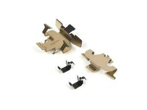 ES#4476910 - 971698231B - Disc Brake Anti-Rattle Clip Set - Fits left and right side - Genuine Volkswagen Audi - Audi