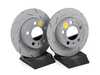 ES#522995 - USR816 - Rear USR Series Sport Slotted Rotors - Pair (232x9) - Upgrade to a Turbo slotted rotor for improved braking - EBC - Audi Volkswagen