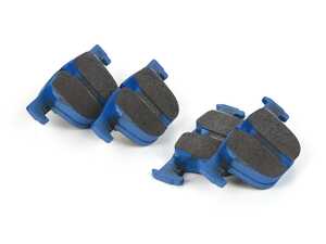 ES#4213577 - DP52131NDX - Rear BlueStuff NDX Trackday Brake Pad Set - The perfect pad for your trackday adventure! Offers increased braking performance and heat resistance over YellowStuff pads. - EBC - BMW