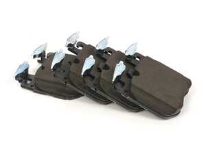 ES#4852384 - EP24-1868 - Front ECS EP24 "Enthusiast Peformance" Brake Pad Set - This enthusiast-developed high-performance street and light track pad offers an ideal solution for the spirited commuter and weekend autocross driver alike. - ECS - BMW