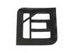 ES#4882935 - IEGRUU17-9 - 4" X 4" Die Cut IE Sticker - Black - Strike fear into the hearts of slower vehicles with this IE logo vinyl sticker in your choice of color. - Integrated Engineering - Audi Volkswagen Porsche