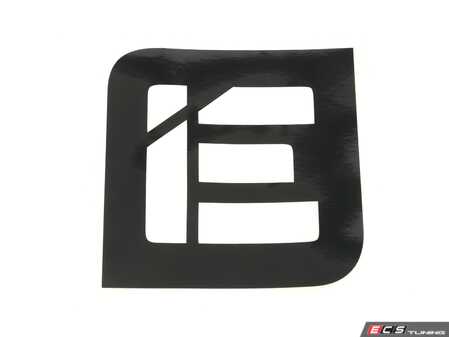 ES#4882935 - IEGRUU17-9 - 4" X 4" Die Cut IE Sticker - Black - Strike fear into the hearts of slower vehicles with this IE logo vinyl sticker in your choice of color. - Integrated Engineering - Audi Volkswagen Porsche